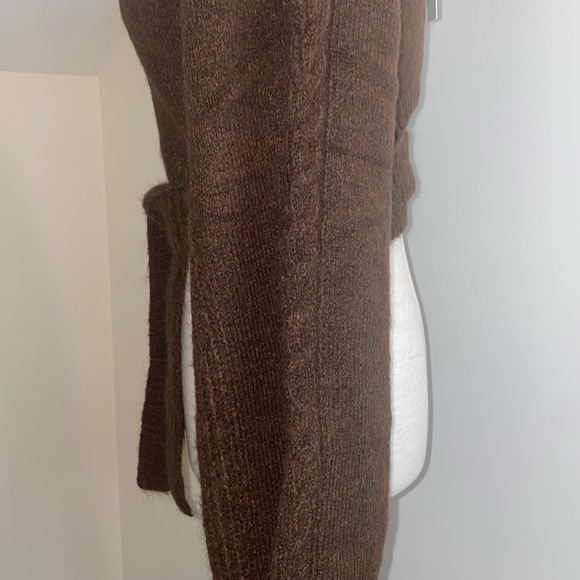For Love and Lemons Amelia crop sweater brown size M NWT - Picture 10 of 11